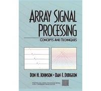 Array Signal Processing by Dan Dugeon Paperback Book Dan E. Dudgeon, Don H. Johnson (Auteur)