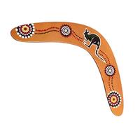 arrderly 1 Boomerang Boomerang en bois pour enfants et adultes - Jeu de plein air en famille - Balle amusante en plein air