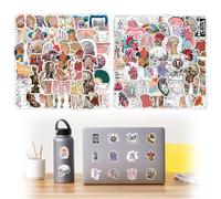 arrderly Lot de 100 autocollants anatomiques pour ordinateur portable, pour vélo, bagages, skateboard, pare-chocs, moto, réfrigérateur, ordinateur portable