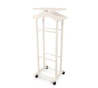 Arredamenti Italia 104 Clever Bianco Valet de Nuit Bois Blanc 44 x 35 x 107 cm