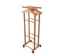 Arredamenti Italia 104 Clever Valet de Nuit Bois Merisier 44 x 35 x 107 cm