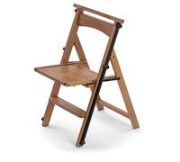 Arredamenti Italia - 175 ELETTA Chaise à échelle, Bois - Convertible - 4 marches - Finition Cerise