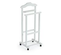 Arredamenti Italia 2002 Mirano Valet Hêtre Massif Couleur Blanc 46 x 105 x 37 cm