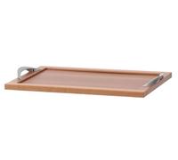 Arredamenti Italia 510 Drink Plateau Hêtre Massif Cerise 55 x 4 x 39 cm