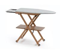 Arredamenti Italia AR_IT - 621 STIROCOMODO Planche à Repasser Réglable/Pliable Hêtre Massif Couleur Cerise 135 x 88 x 45 cm