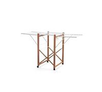 Arredamenti italia ar_it- 999 airone etendoir extensible pliable hêtre massif couleur cerise 175 x 105 x 67 cm