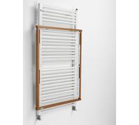Arredamenti Italia Séchoir pour radiateurs Klaus, bois - pliable - 10 mt ligne - Couleur : cerise - AR-It il Cuore del Legno