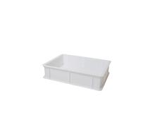 Arredo Chef Bac à pâtons pour pizza, Bac à pâtons pour pain, Caisse de transport empilable, Boite alimentaire (Lot bac + couvercle 40 x 30 x h10 cm)
