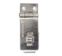 ARREGUI A-1313160 Serrure de porte avec cadenas | Loquet de porte | Verrou de porte | Verrou avec cadenas | Porte-bagages et cadenas avec clés | Acier inoxydable