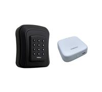 ARREGUI Access SEG016N + Bridge Coffre-Fort pour clés avec Ouverture Via App ou Code par Clavier | Coffre-Fort pour clés extérieur | Garde-clés Mural idéal Airbnb et Appartements touristiques
