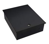 ARREGUI Basa 20000-S7C Caisson d'installation de coffre-fort à cacher dans le sol | 12,5 x 31,5 x 38,6 cm | Noir