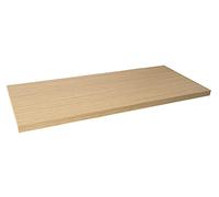 ARREGUI Basic CRA37-B Plateau | Plan de travail pour meuble de tri et poubelle de recyclage Basic, Vario et Ecoclas | Installation facile avec adhésif |chêne