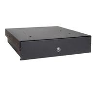 Arregui Box-in 22000-S1 Coffre-fort tiroir invisible, à cacher dans une plinthe, 9,8 x 41 x 45 cm, 12 L Noir