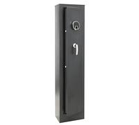 ARREGUI Braco ARM050835 Armoire à 5 Fusils en Acier avec Alarme | Ouverture à code ou empreinte digitale | Coffre-fort avec lecteur biométrique | FRANCE, BELGIQUE, ITALIE : valide toutes armes à feu