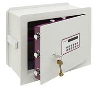 ARREGUI Forma Evolution 151050 Coffre-fort encastrable avec serrure à clé et à code | Coffre-fort double sécurité à emmurer | Coffre fort mural fond extensible|Installation facile | 32x42x20/30 cm