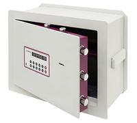 ARREGUI Forma Evolution 151050-IZQ Coffre-fort encastrable avec serrure à clé et à code | Coffre-fort double sécurité à emmurer | Coffre fort mural fond extensible| Ouverture inversée | 32x42x20/30 cm