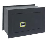 ARREGUI Ideal 10 281320 Coffre-fort encastrable avec serrure à clé, coffre-fort de sécurité à emmurer, coffre fort mural pour particuliers & professionnels, haute sécurité, petit, 23 x 35 x 20 cm, 10L