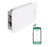 ARREGUI Kamo CI20B Serrure Connectée Smartphone pour Porte d'entrée | Verrou de Porte Électronique Invisible | Serrure de Securité Bluetooth | Smarth home | Blanc