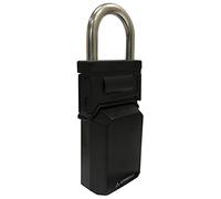 ARREGUI KEEPER SEG021 Boîte à clés extérieur pour voiture | Coffre de sécurité pour clés avec combinaison à code | Boitier à clé avec cadenas et anse d'attache | Facile d'utilisation | Noir