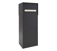 Arregui Multipack Base Double Accès EP3154 Boîte à colis en acier, double accès, fenêtre avant et porte arrière, noir