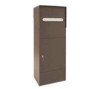 Arregui Multipack Base EP3108 Boîte à Colis en Acier, avec fenêtre d'introduction et Porte, Couleur Rouille