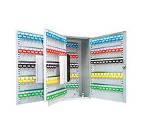 ARREGUI PL300 Armoire à clés 300 Crochets réglable| Boite à cléf Murale verrouillable en Acier | Placard Murale pour Rangement de 300 clefs | Installation Facile Fixation Mural | 55x38x20,5 cm | Gris