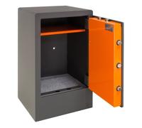 ARREGUI Plus C 180090 Coffre-fort à code et a clé avec socle, double sécurité electronique à code et serrure certifiée à clé, 68L