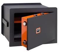 ARREGUI Plus C 181340 Coffre-fort encastrable serrure à clé certifiée| Coffre-fort de sécurité à emmurer | Coffre fort mural avec fond extensible | 27 x 28,5 x 20/30 cm | 11 à 19 L