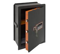 ARREGUI Plus C Coffre-fort encastrable avec serrure certifiée t à code | Coffre-fort double sécurité à emmurer | Coffre fort mural avec fond extensible (40 L - 52 X 38,5 X 20/30 cm)