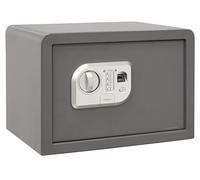 ARREGUI Print 140540 Coffre-fort en acier avec ouverture électronique par empreinte digitale ou code |Coffre-fort avec lecteur biométrique pour maison et maison|Clé d'urgence|27 x 38,5 x 30 cm