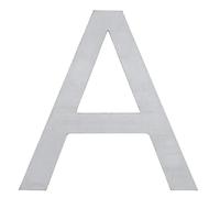 ARREGUI SEC11-T2 Numéro de maison extérieur de 12 cm hauteur | Plaque numéro de porte en acier inoxydable | Plaque boite aux lettres | Chiffre et Lettre pour maison | Numéro de rue, Porte | Lettre A