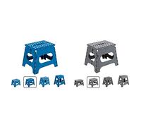 ARREGUI Tabouret Pliant | Marchepied pour Enfant et Adulte | Escabeau Pliant Bleu