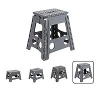 ARREGUI TB-039-G Tabouret Pliant Multiusage, Marchepied, 39 cm de Hauteur, Gris