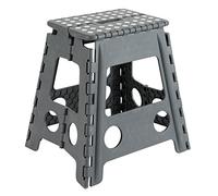 ARREGUI TB39-G Tabouret Pliant | Marchepied pour Adultes et Enfants | Escabeau Pliant | Tabouret marchepied Enfant | Tabouret pour la Cuisine, Salle de Bain, Camping | 39 cm Hauteur | Storm Grey