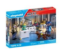 Playmobil Jouet 71876 Arrestation de cambrioleurs au musée City Action 50 pièces dès 4 ans
