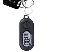 Arrêt Anneau De Touche De Minuterie, Porte-clés De Sténée Sportive Portable, Affichage Numérique LCD, Pièce Jointe Sécurisée, 6.446x2.7x1.279cm, pour L'extérieur