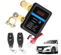 Arrêt de la Batterie de la télécommande - Composant de Protection Contre Les fuites 12 V, Taille 3,94 x 3,15 x 1,97 Pouces Plus Construction de Conception de Relais Intelligent, Synonyme d'isolateur,