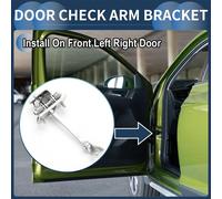 Arrêt De La Sangle De Vérification De Porte, Support De Vérification De Porte Arrière Gauche Droite, N°9181R2 Pour Citroen C4 Ii 2009-2017, Ton Argenté, 1 Pièce