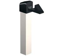 ARRET DE PORTAIL EN PVC AVEC RESSORT COULEUR BLANC COULISSANT BATTANT OUVERTURE FERMETURE BUTEE