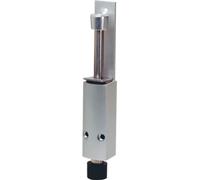 Arrêt de porte 1224.02 Alu.argentf.laqué.course.90mm montage porte KWS