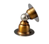 arret de porte Butée de porte magnétique for le maintien et l'arrêt de la porte, options de montage flexibles, protège les murs de toutes les pièces interieur(Yellow bronze)