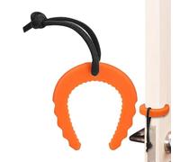 Arrêt De Porte, Butée De Porte Sécurité Portable Clip Anti-Bruit, Maintaineur de pour Garder la Ouverte, Pour Bords De Et Charnière, Maison, Salon, Salle De Bain, Cuisine, Appartemen