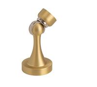 arret de porte Magnetic Door Stoppers Brass Heavy Duty Door Catch Drilling Doorstop with Screws Strong Doors Holder(Color1)