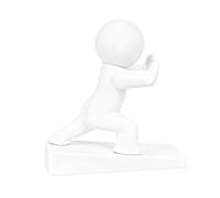 Arrêt de porte mignon - Cale de porte décorative, bloc antidérapant, support de sol en silicone souple non marquant | Bouchon Stable pour bureau à domicile, chambre à coucher, salon, couloir, appartem