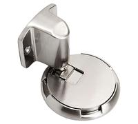 Arrêt de porte moderne - de zinc | Bloc de grille de sol réglable avec protection murale, quincaillerie architecturale coupe-vent, salon, chambre à coucher, butée de porte de sol, protection m