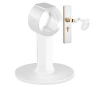 Arrêt de porte, porte-parole pour garder la porte ouverte, butée de porte en silicone épaissi - Pas de meubles perforés dans le coin et de sécurité du bord, fournitures de fixation sûres