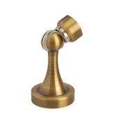 Arrêt de portes Magnetic Door Stoppers Brass Heavy Duty Door Catch Drilling Doorstop with Screws Strong Doors Holder(Color2)