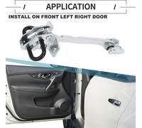 Arrêt De Sangle De Vérification De Porte, Support De Vérification De Porte Avant Gauche Droite, Pour Vauxhall Combo C 2001-2011, En Métal, N°24413389, Ton Argent