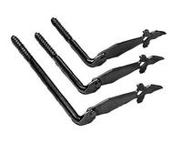 Arrêt de volet 610.1 à visser TORBEL Noir 185 mm - P36003118C