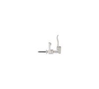 Arrêt de volet composite pour volets alu et PVC - L 130 - Blanc TORBEL